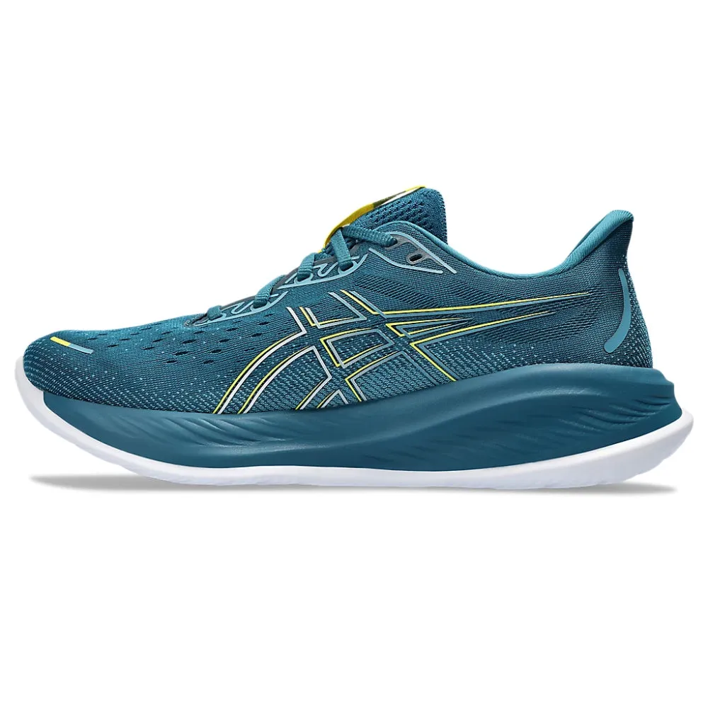 ASICS Men's Gel-Cumulus 26 Running Shoe (Evening Teal/Bright Yellow)