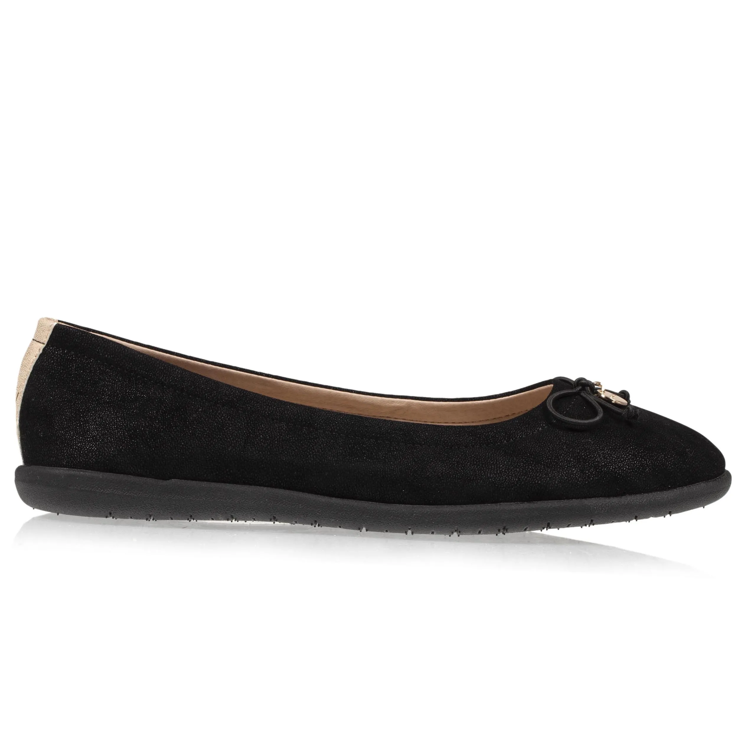 Ballerines Femme Petit Nud Noir