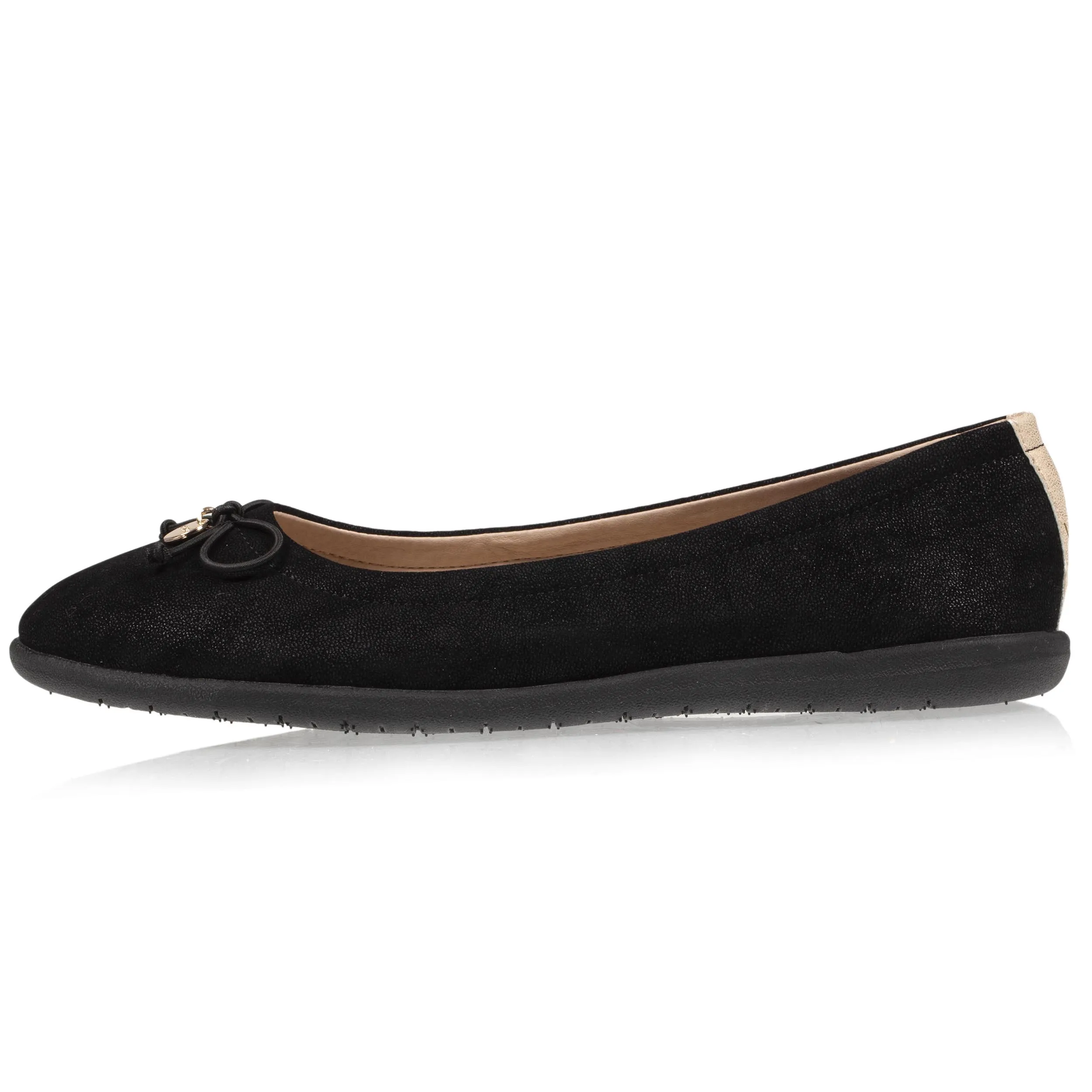 Ballerines Femme Petit Nud Noir