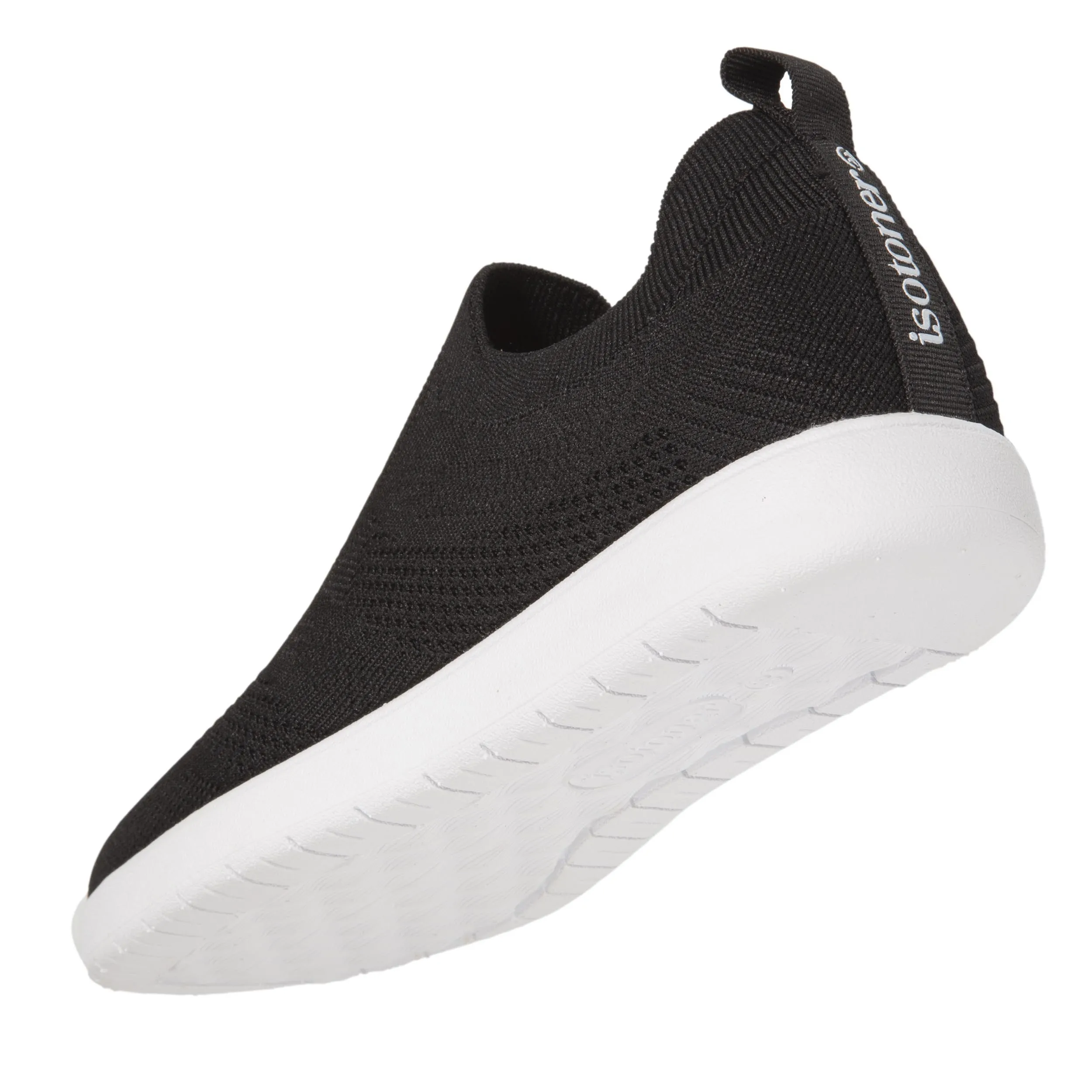 Baskets Confort Homme Slip-on Noir