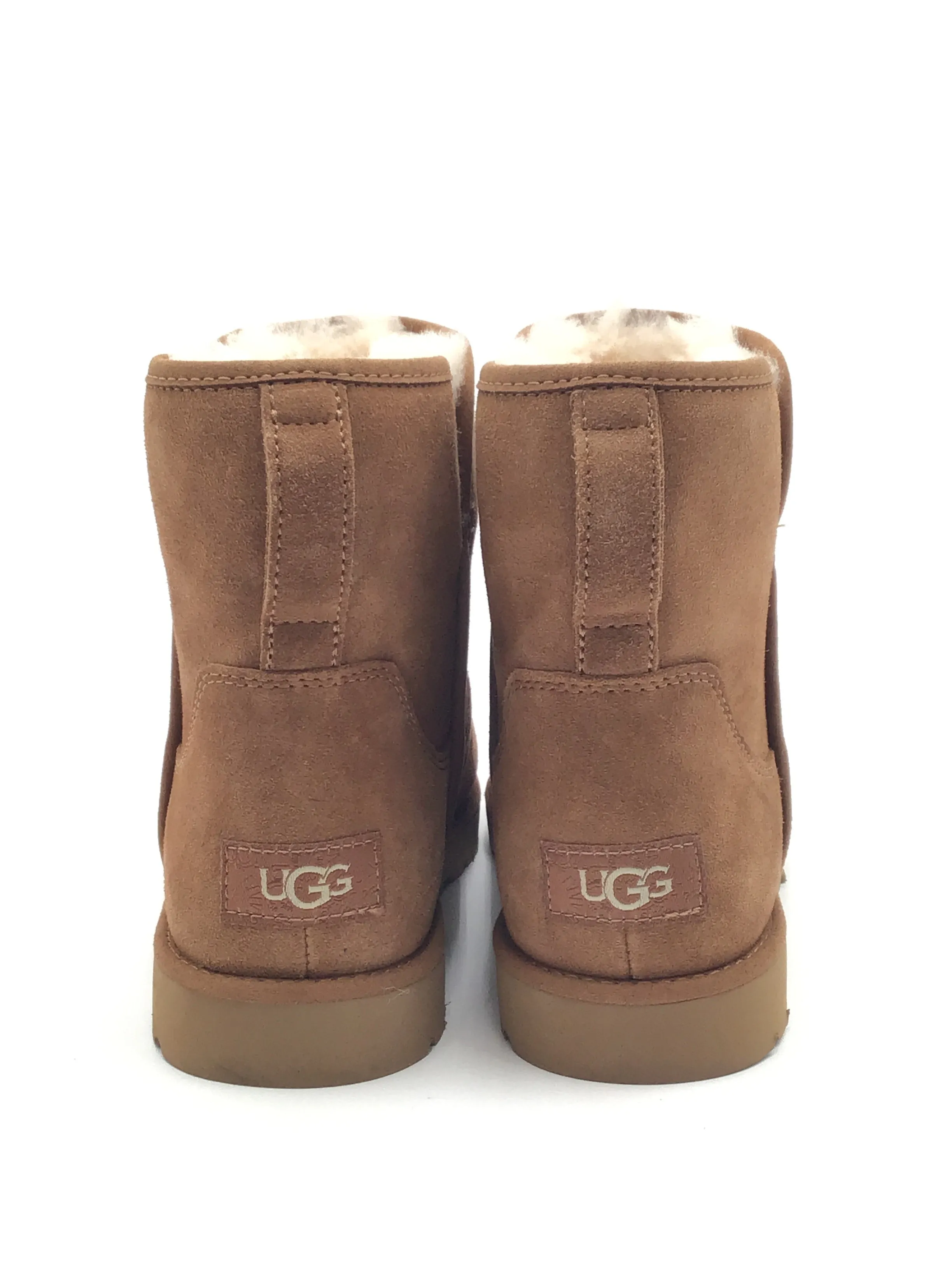 Boots Designer By Ugg In Brown, Size: 7.5