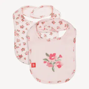 Bouquet De Fleurs Organic Magnetic Bib