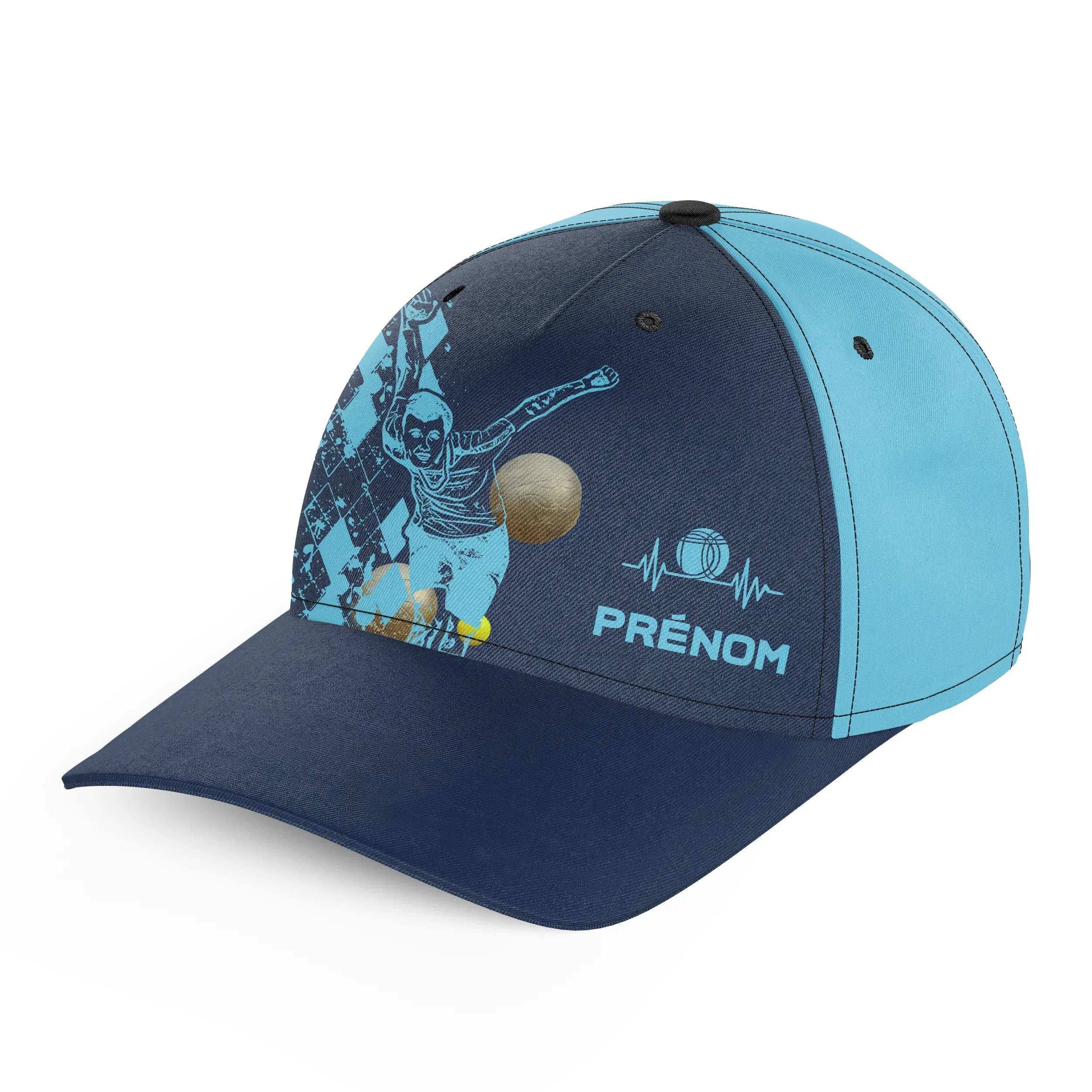 Casquette Performance Personnalisée Boule Lyonnaise, Cadeau Original Bouliste- CT28122342