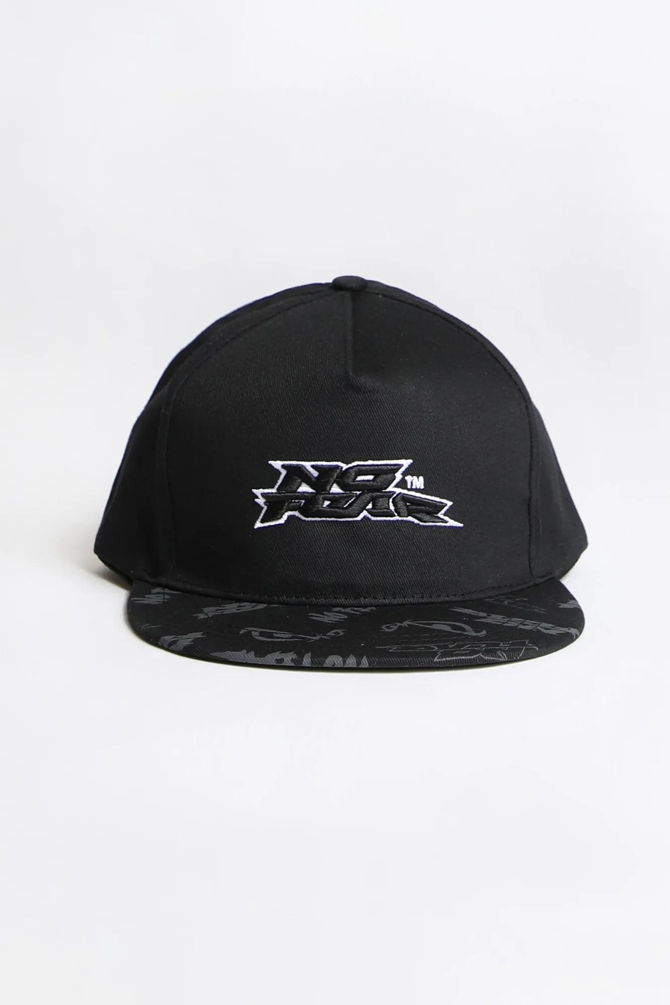 Casquette à Bord Plat Logo Brodé No Fear Homme