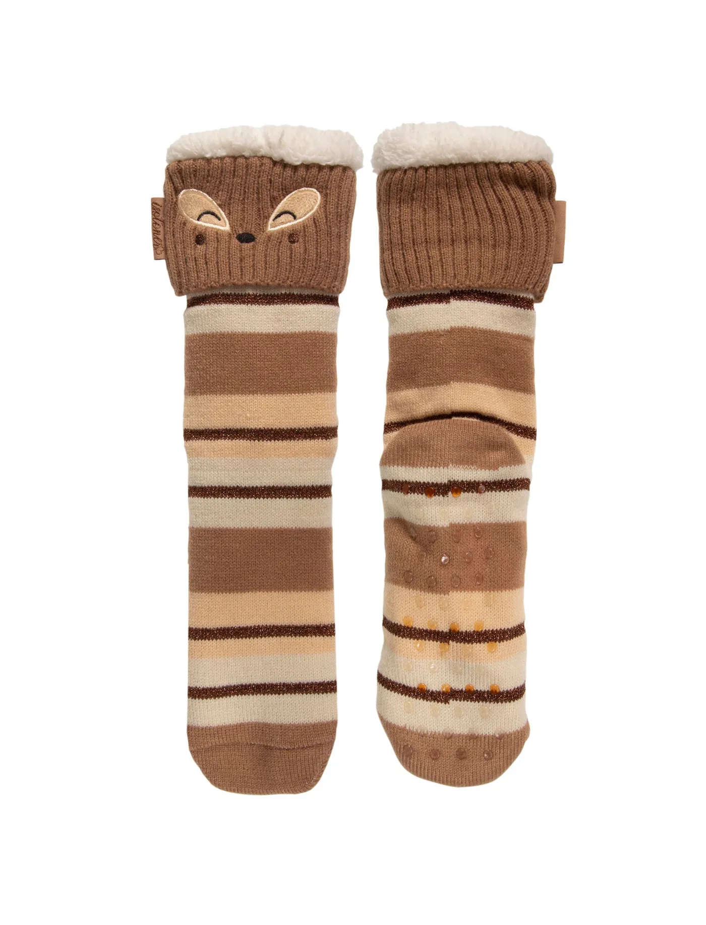 Chaussettes fourrées Femme Renard