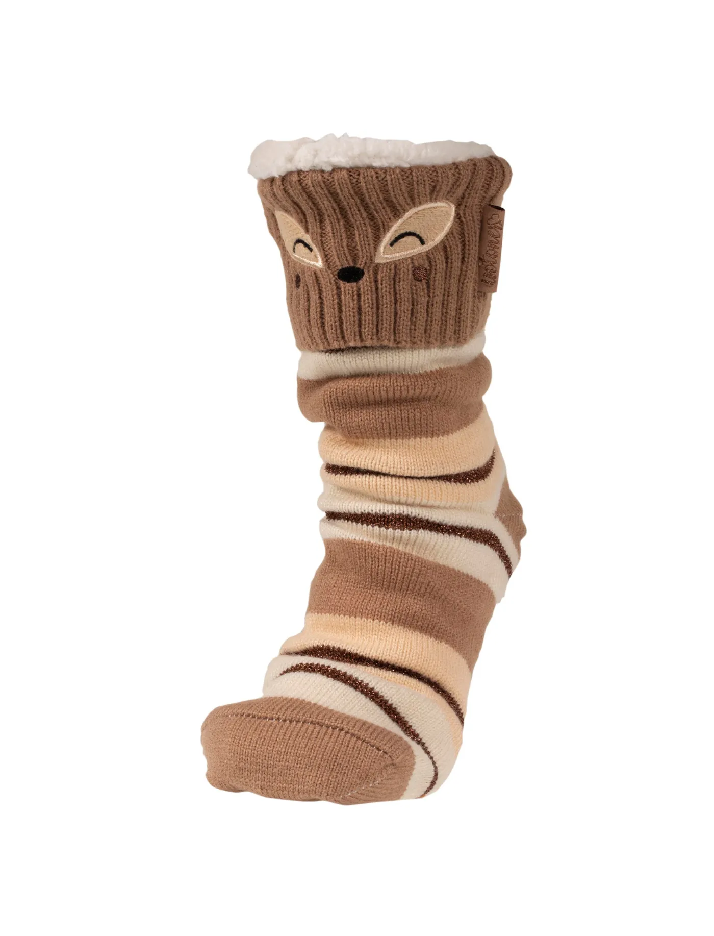 Chaussettes fourrées Femme Renard