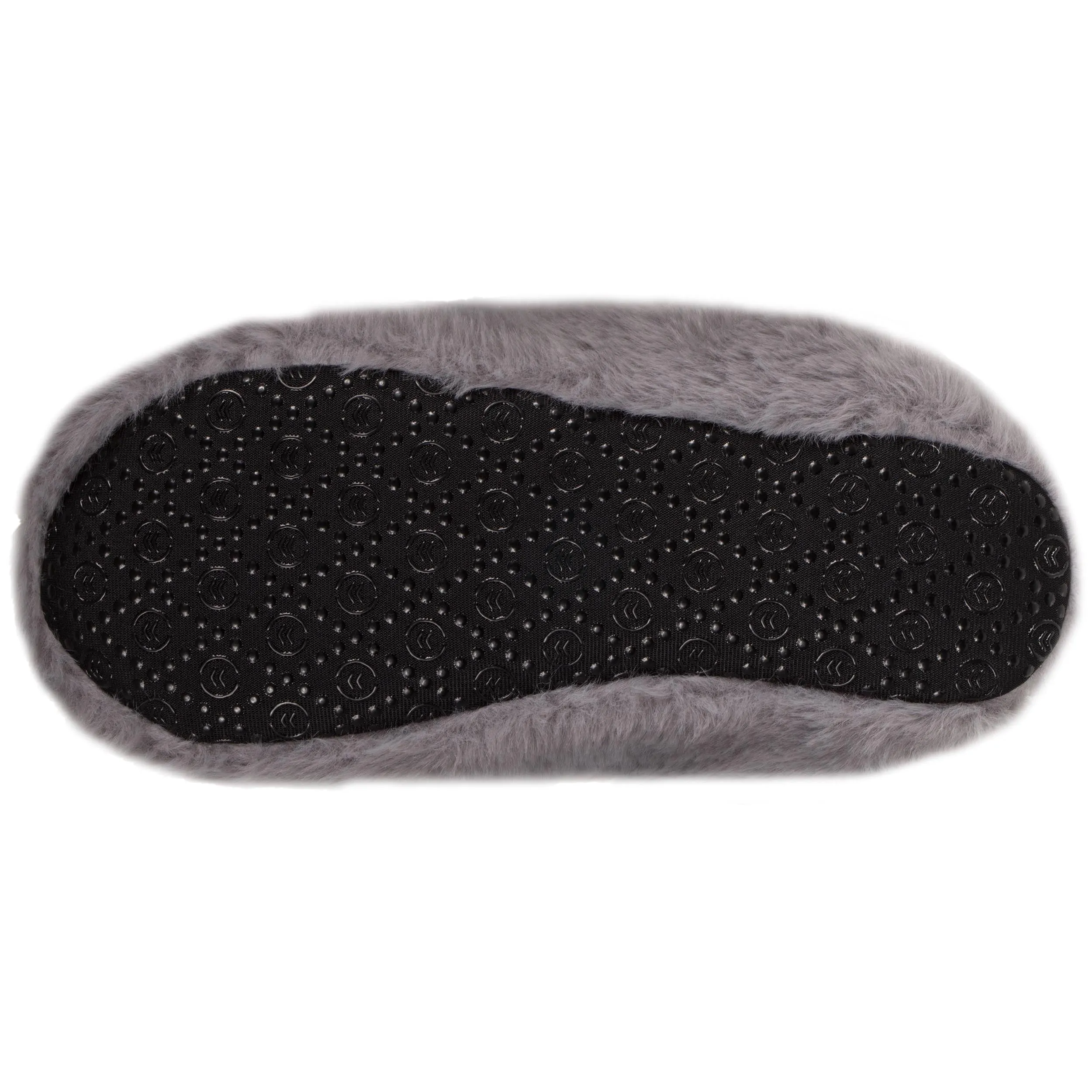 Chaussons Babouches Femme 3D Chat Gris