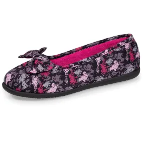 Chaussons ballerines Femme Fleurs