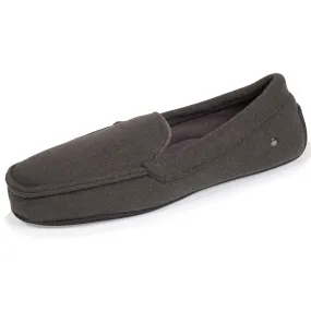 Chaussons mocassins Homme polaire Gris Chiné