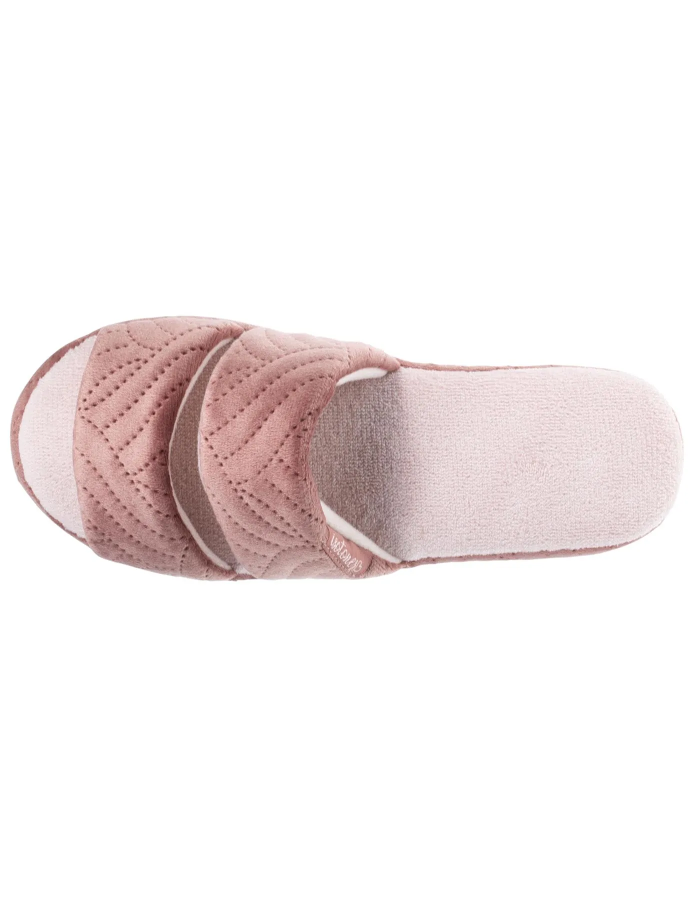 Chaussons sandales Femme Matelassé Blush