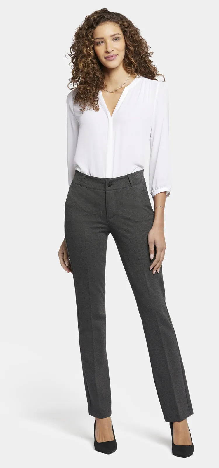 Classic Sculpt-Her™ Trouser Grijs | Charcoal Heathered