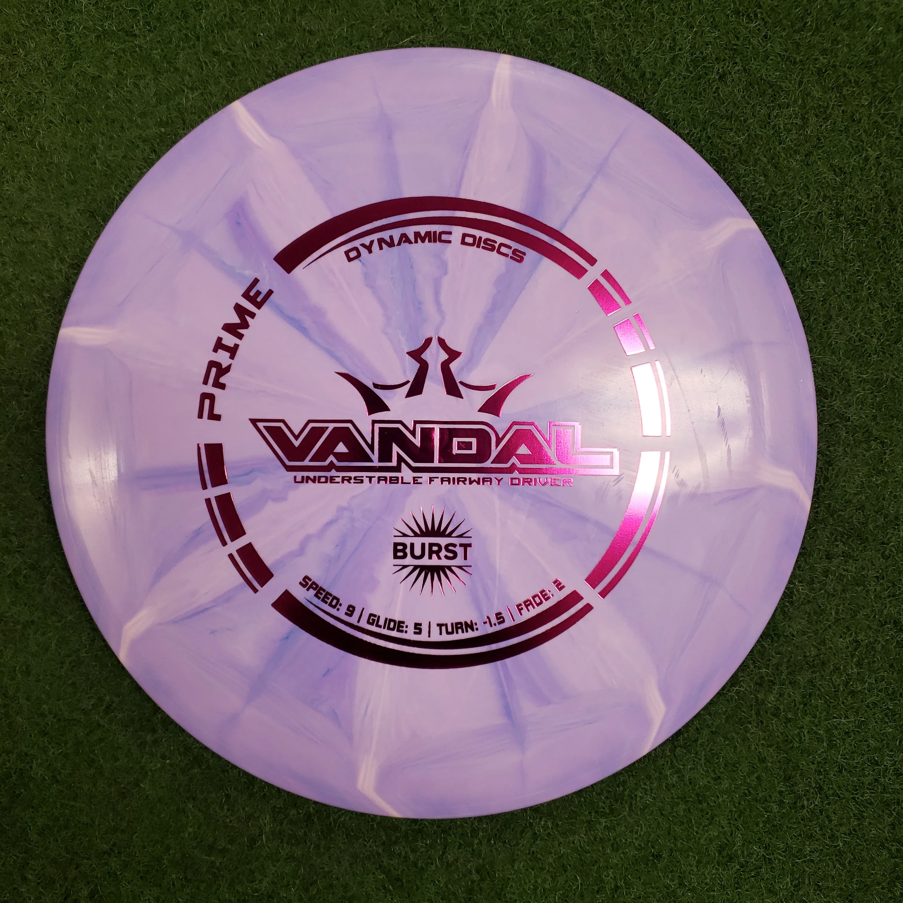 Dynamic Disc Vandal [ 9 5 -1.5 2 ]