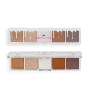 I Heart Revolution - Paletas de sombras Mini Chocolate - White Vanilla Cream