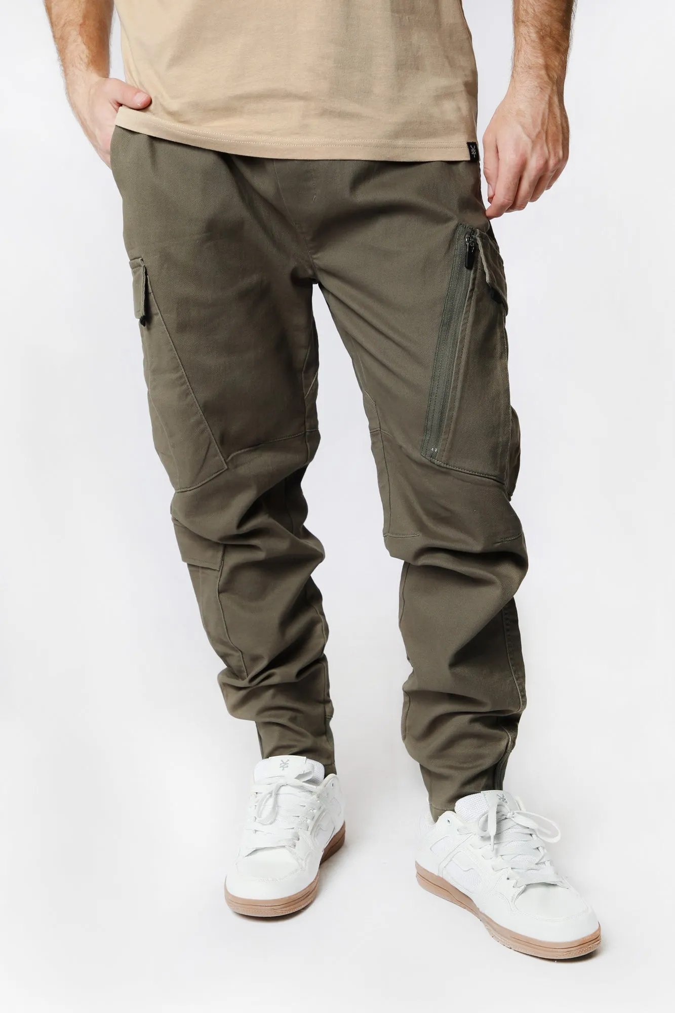 Jogger Cargo en Tricot Doux Zoo York Homme