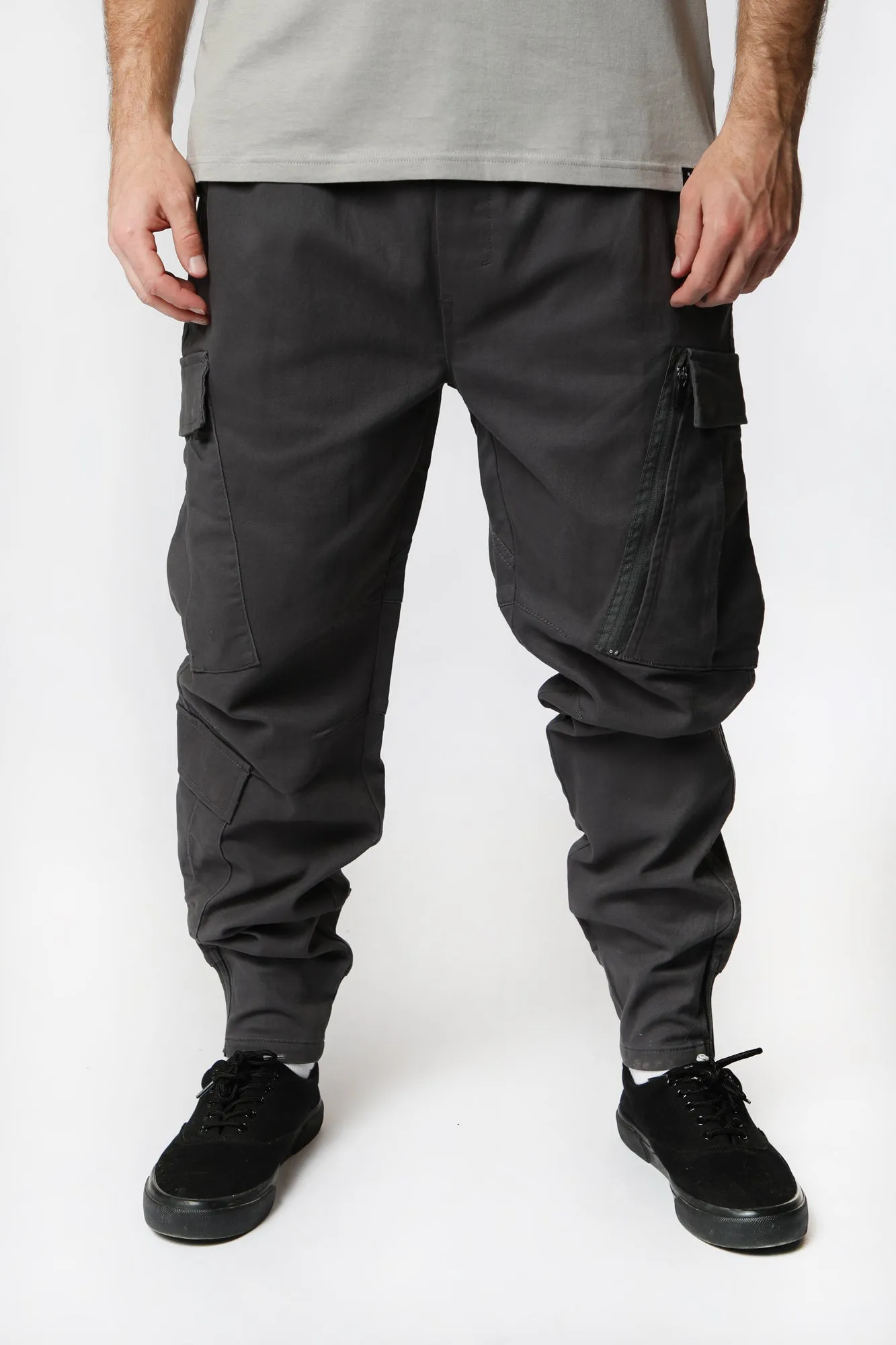 Jogger Cargo en Tricot Doux Zoo York Homme