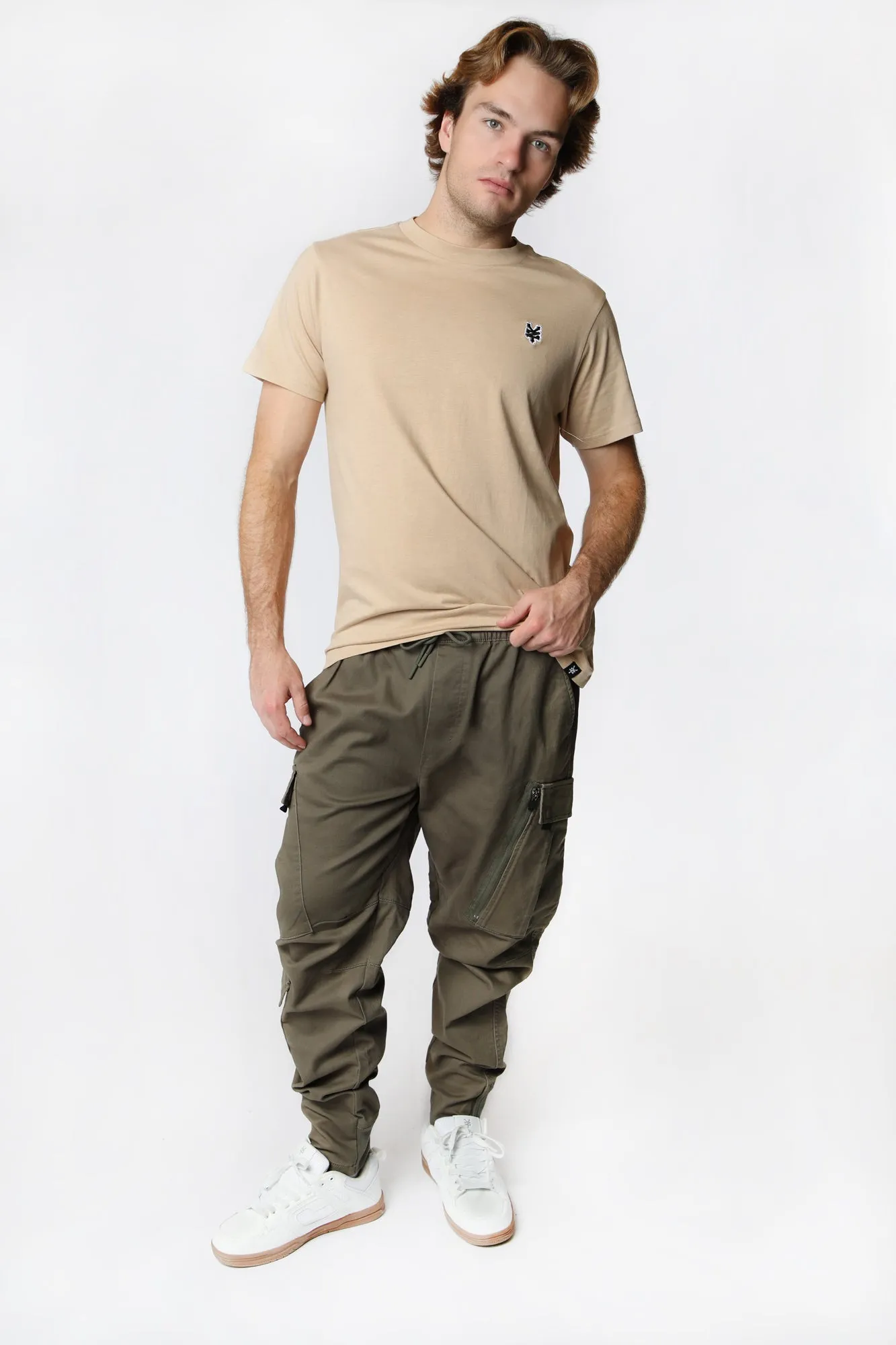 Jogger Cargo en Tricot Doux Zoo York Homme