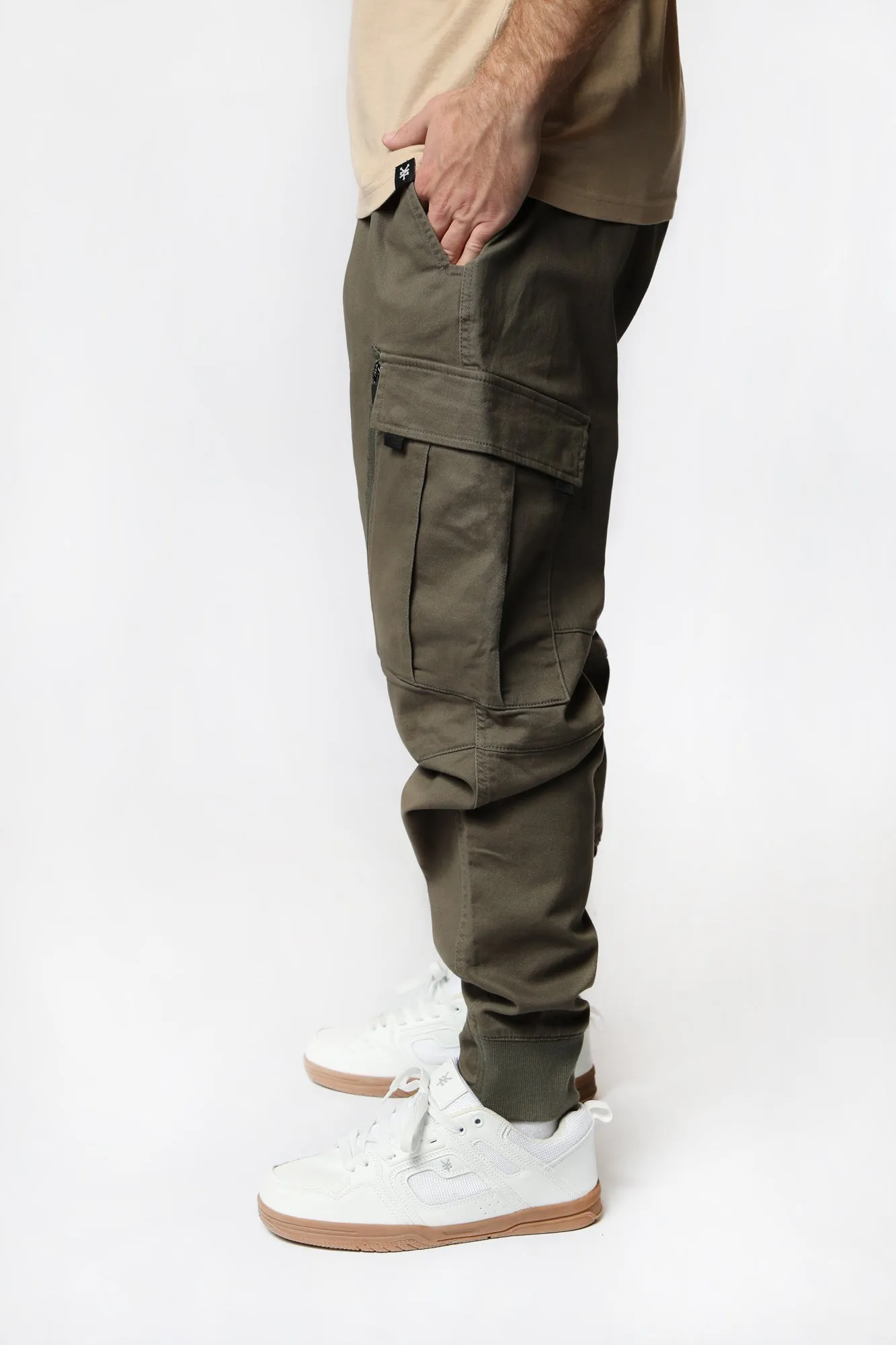 Jogger Cargo en Tricot Doux Zoo York Homme