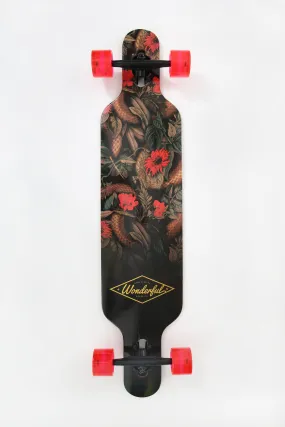 Longboard Serpents et Fleurs Wonderful 41