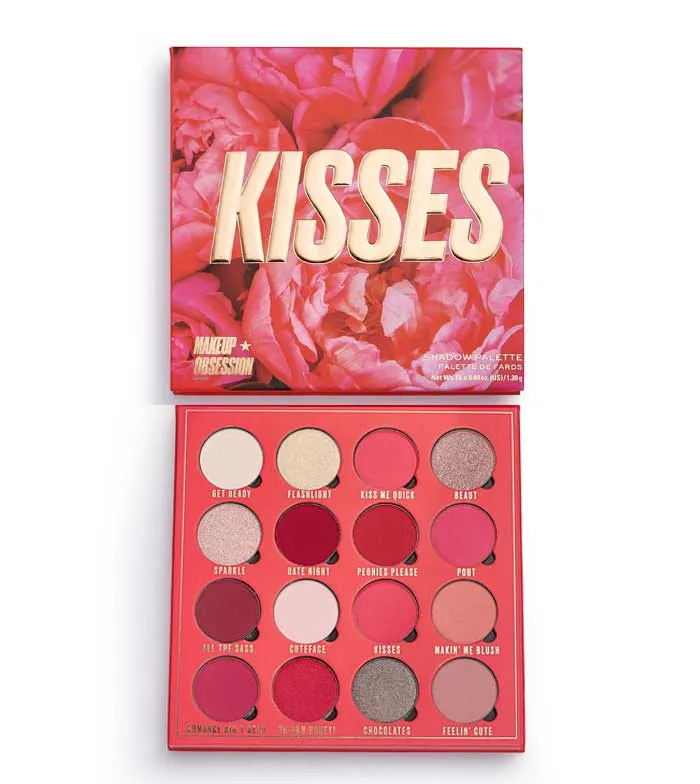 Makeup Obsession - Paleta de sombras Kisses