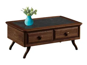 Nick Lavastone Design Tempered Glass Coffee Table (DA6414)