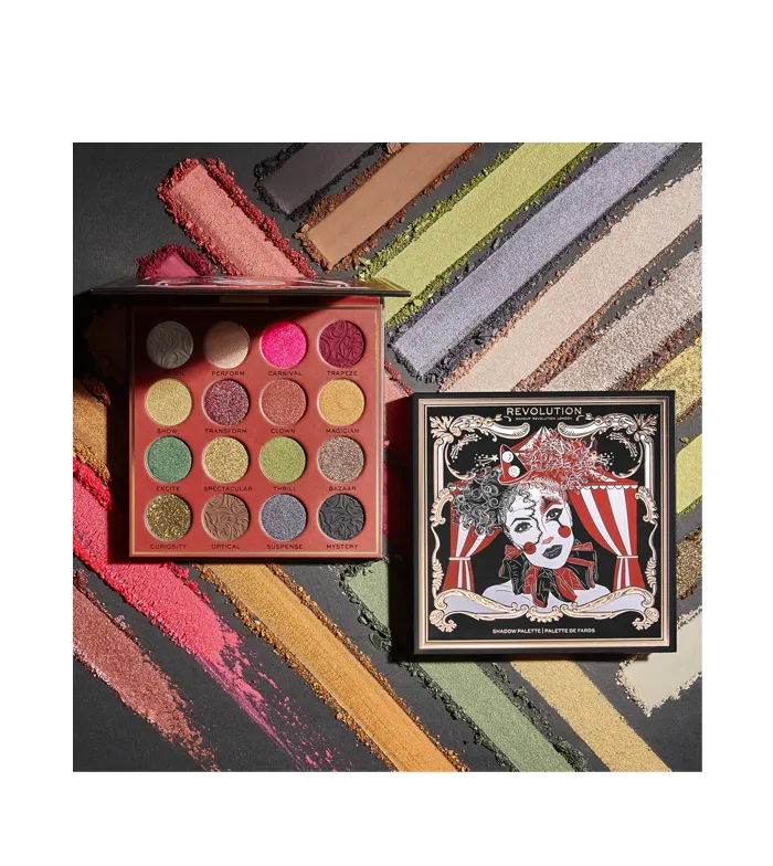 Revolution - *Halloween* - Paleta de sombras Carnival of Curiosity