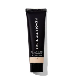 Revolution Pro - Base de maquillaje Full Cover Camouflage - F2