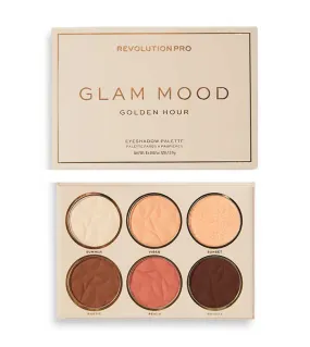 Revolution Pro - *Glam Mood* - Paleta de sombras de ojos - Golden Hour