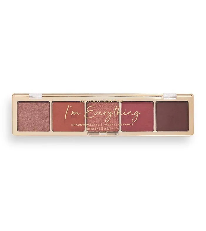 Revolution Pro - Paleta de sombras Glam - I'm Everything Burnt Nude