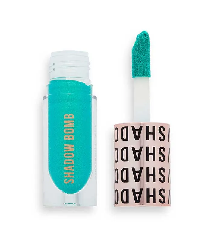 Revolution - Sombra de ojos en crema Shadow Bomb - Obsessed Teal