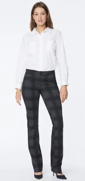 Slim Trouser Geruit Jersey | Piedmont Plaid