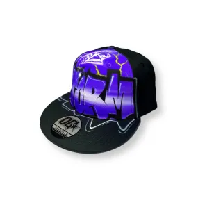 Storm Graffiti Name Snapback Cap