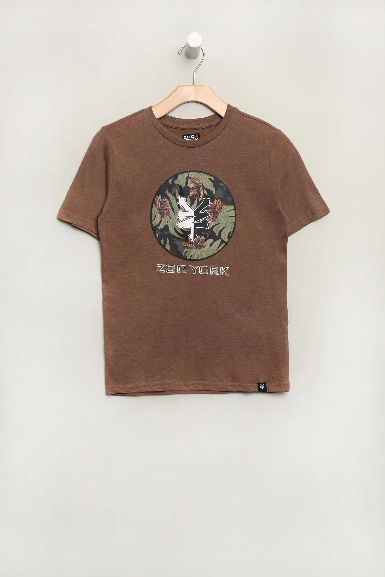 T-Shirt Imprimé Logo Tropical Zoo York Junior