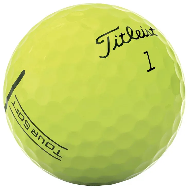 Titleist Balles Tour Soft Jaune (boite de 12)